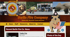 Desktop Screenshot of berlinfire.com